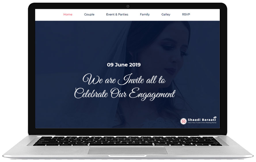 E-invite Engagement Template