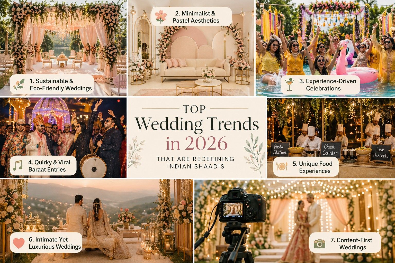 Top Wedding Trends in 2026 That Are Redefining Indian Shaadis