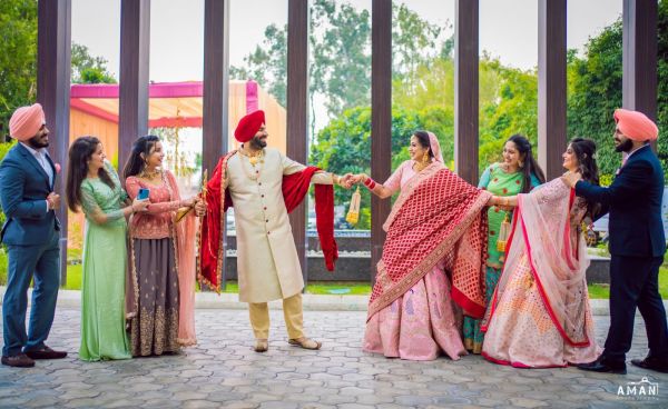 Punjabi Wedding : Sehajneet Kaur And Sukhmantej Maan Journey From Being Classmates To Becoming Soul Mates