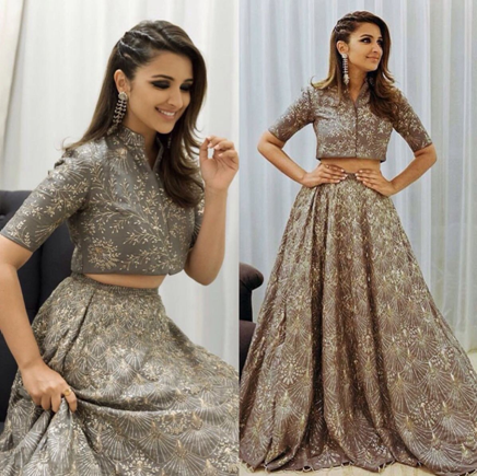 indo western dress for sangeet