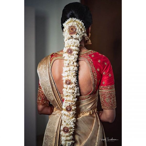 Stunning Bridal Hairdos For South Indian Brides!