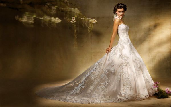 Net Christian Wedding Gowns & Bridal Dress, Ball gown at Rs 7500 in Mumbai