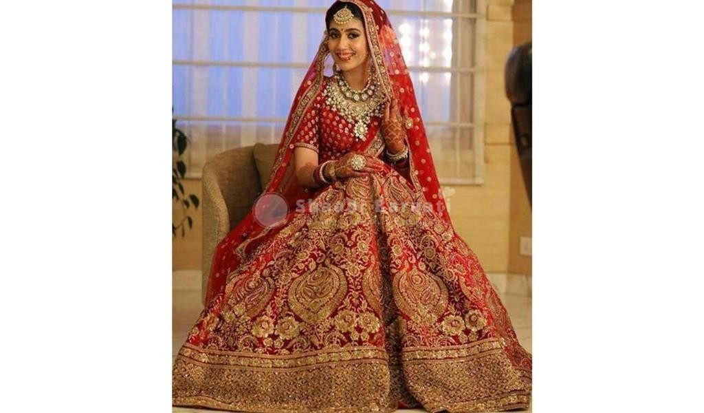 bridal lehenga under 1 lakh