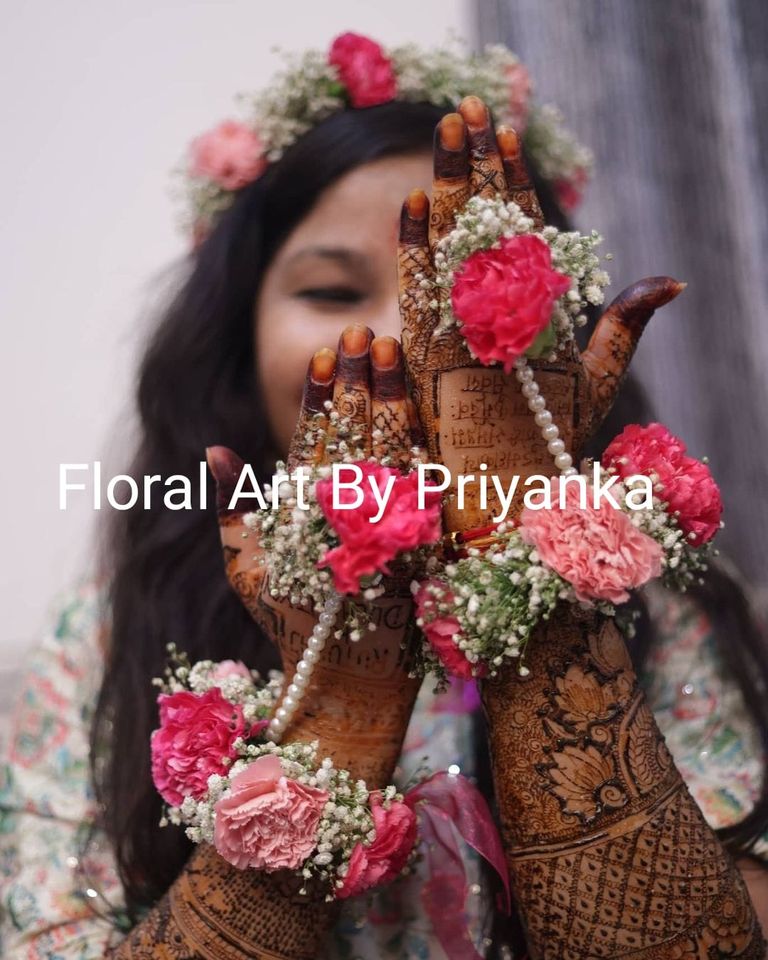 Floral art by Priyanka